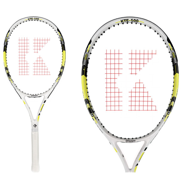 Ракетка для большого тенниса Kumpoo KTE500 (White/Lemon Yellow)