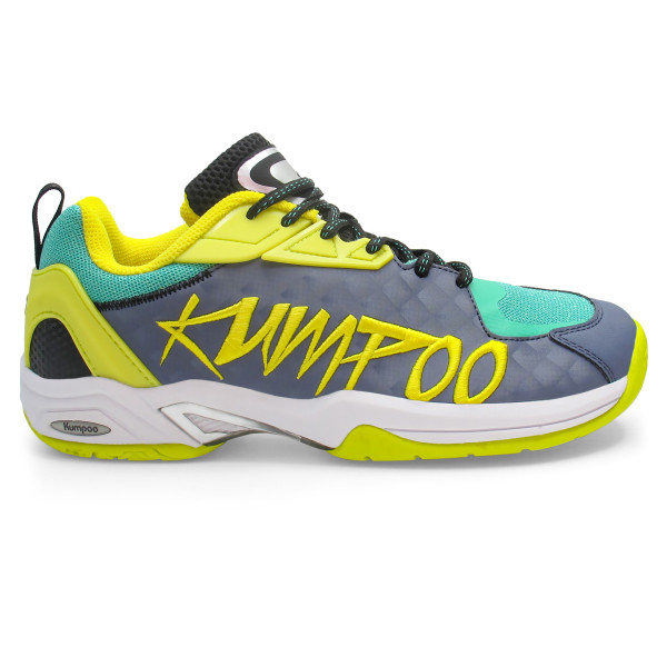 Кроссовки для бадминтона Kumpoo KH-E75 (Gray/Yellow)