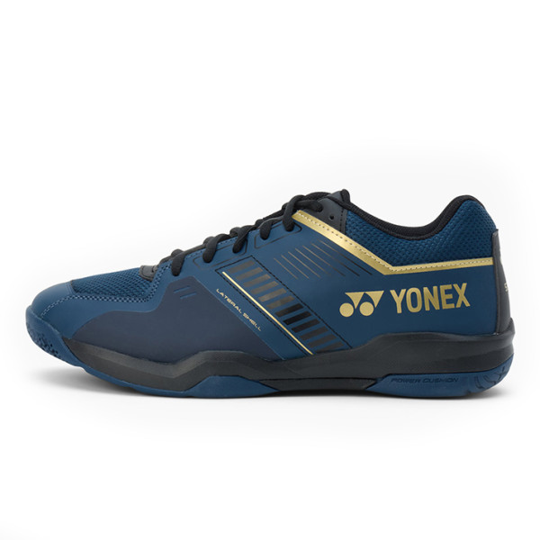 Кроссовки для бадминтона Yonex Strider Flow Wide (Dark Blue/Gold)