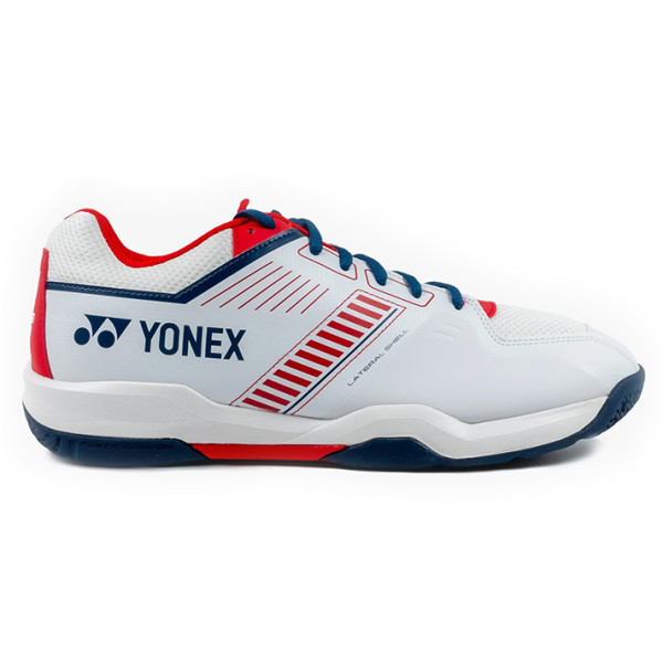 Кроссовки для бадминтона Yonex Strider Flow Wide (White/Red)