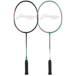 Набор ракеток для бадминтона Li-Ning AxForce 08 (Dark Purple Blue/Kingfisher Green)