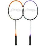 Набор ракеток для бадминтона Li-Ning AxForce 9 (Orange/Zircon)