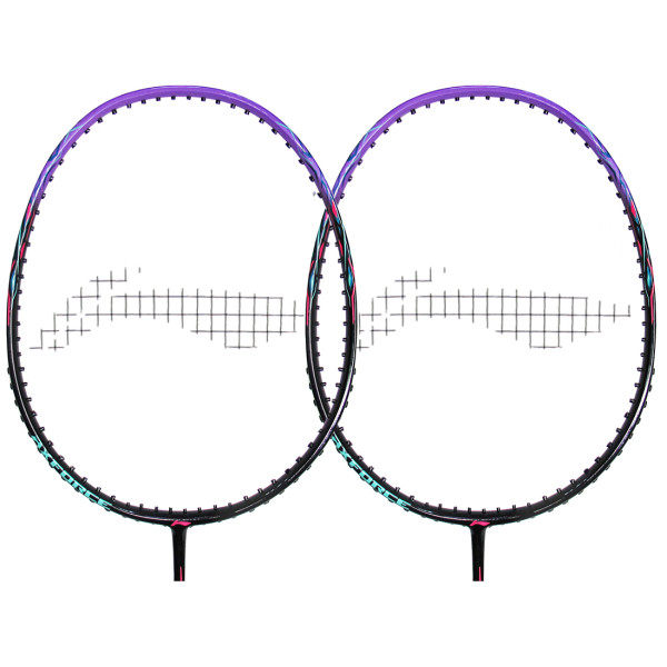 Набор ракеток для бадминтона Li-Ning AxForce 9 (Black/Purple)