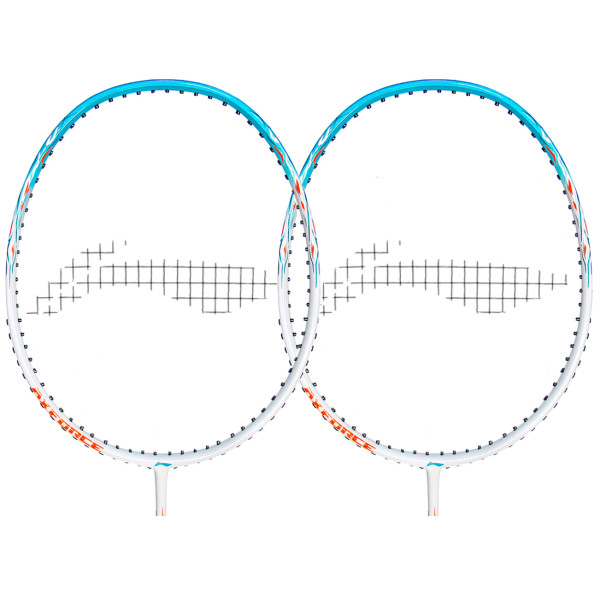 Набор ракеток для бадминтона Li-Ning AxForce 9 (White/Blue)
