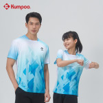 Футболка мужская Kumpoo KW-4106 (Blue/White) 