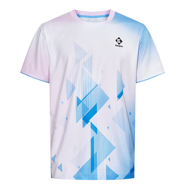 Футболка мужская Kumpoo KW-4106 (Pink/Blue) 