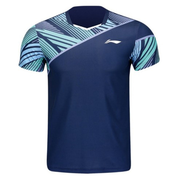 Футболка мужская Li-Ning AAYU153 (Dark Blue)