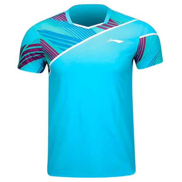 Футболка мужская Li-Ning AAYU153 (Light Blue)