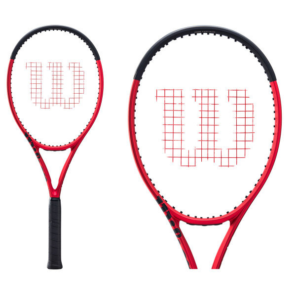 Ракетка для большого тенниса Wilson Clash 100 Pro V2.0 (Red/Black)