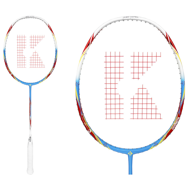 Ракетка для бадминтона Kumpoo E55LS (White/Blue)