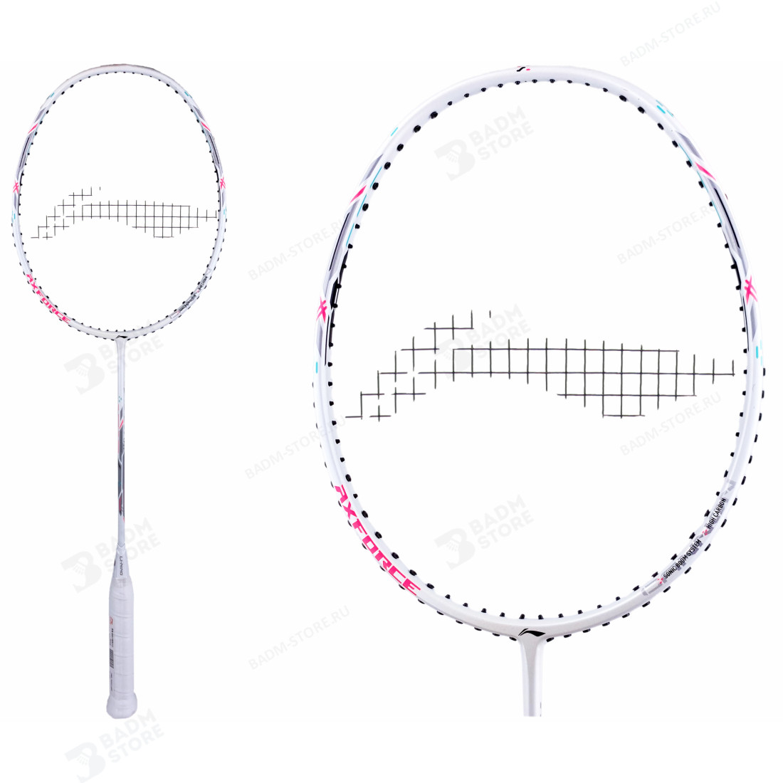 Lining Axxforce Cannon バラ売りもしてます Ракетка для бадминтона Li-Ning AxForce Cannon Light (White