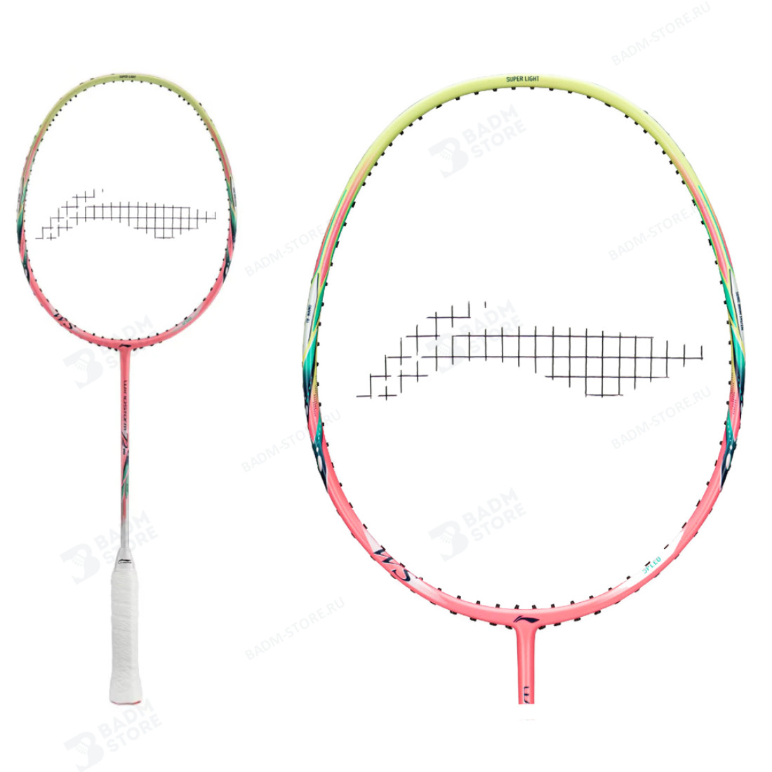 Ракетка для бадминтона Li-Ning Windstorm 72 Speed (Watermelon pink