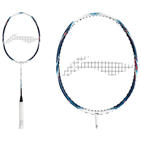 Ракетка для бадминтона Li-Ning Bladex 900 Max (Pearl White/Blue Bell) Ракетка для бадминтона Li-Ning Bladex 900 Max (Pearl White/Blue Bell)