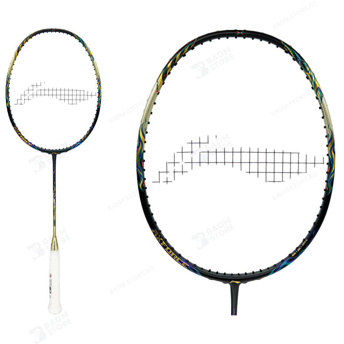 リーニン バドミントン ラケット LI-NING AXFORCE100 AX100 正規通販 ...