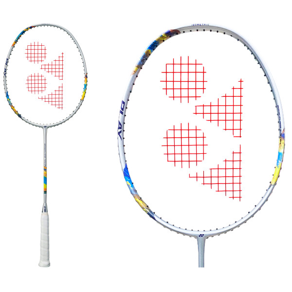 Ракетка для бадминтона Yonex Nanoflare 700 Play (Silver/Sky Blue)