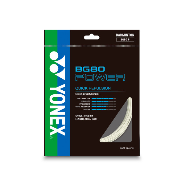 Струна для бадминтона Yonex BG-80 Power (10м.) 