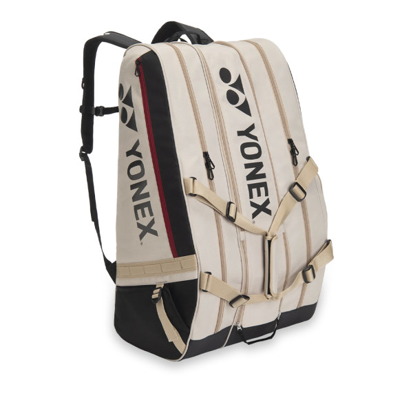Рюкзак для большого тенниса и бадминтона Yonex 726212 Gearlogic Raсquet Bag (Beige) Рюкзак для большого тенниса и бадминтона Yonex 726212 Gearlogic Raсquet Bag (Beige)