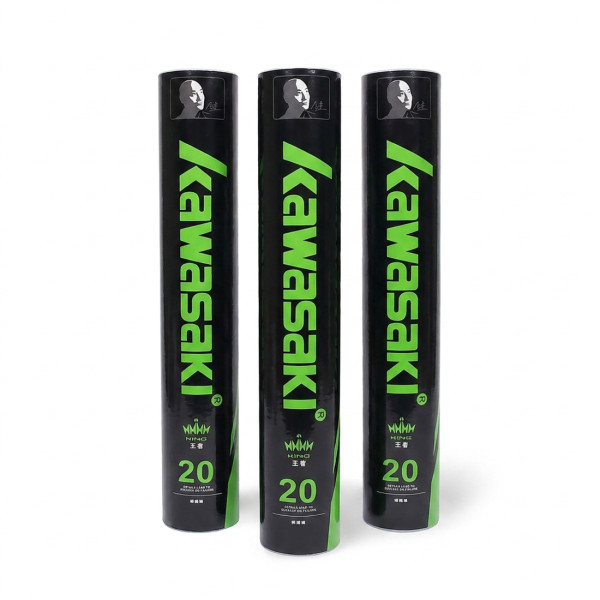 Воланы для бадминтона перьевые Kawasaki KING 20