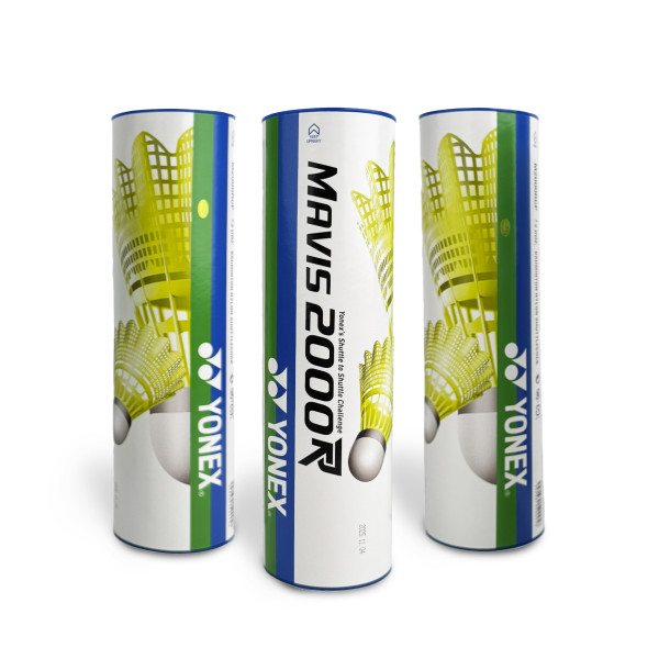 Воланы для бадминтона пластиковые Yonex Mavis 2000R - 6шт. (Middle)