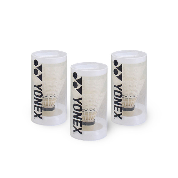 Воланы для бадминтона пластиковые Yonex S-TW2PCR (White) 