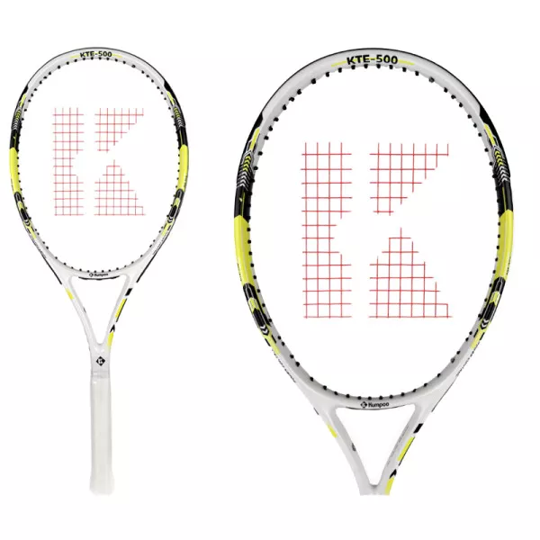 Ракетка для большого тенниса Kumpoo KTE500 (White/Lemon Yellow)