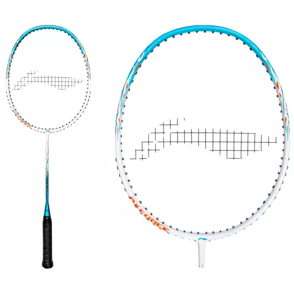 Ракетка для бадминтона Li-Ning AxForce 9 (White/Blue) уценка 