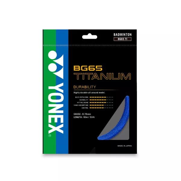Струна для бадминтона Yonex BG-65 Titanium (10м.) 