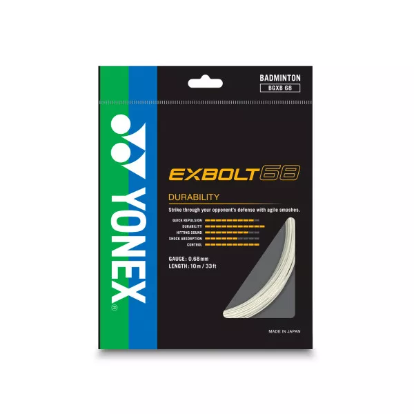 Струна для бадминтона Yonex Exbolt 68 (10м.) 