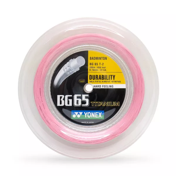Струна для бадминтона Yonex BG-65 Titanium (200м.) 