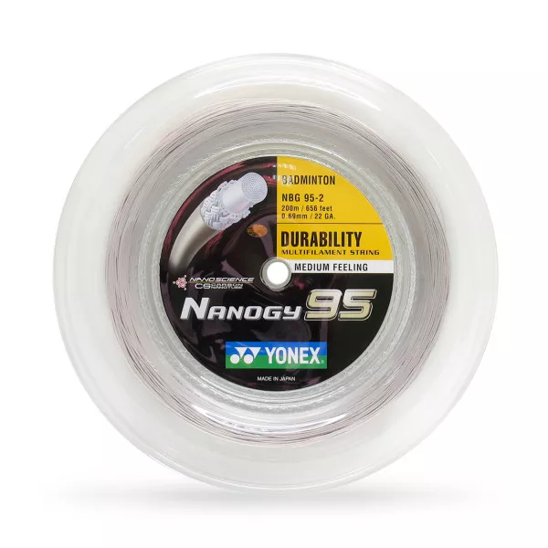 Струна для бадминтона Yonex Nanogy 95 (200м.) 